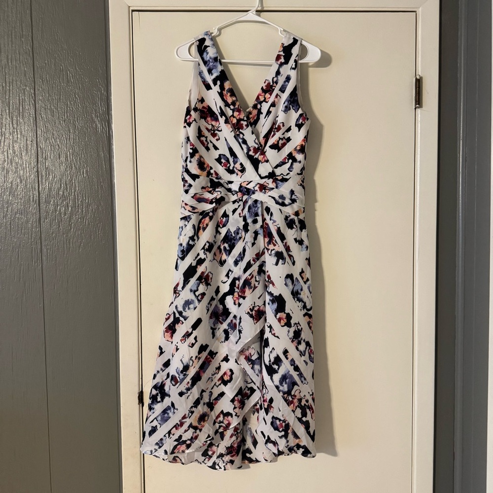 Floral Sleeveless Dress - White House Black Market
